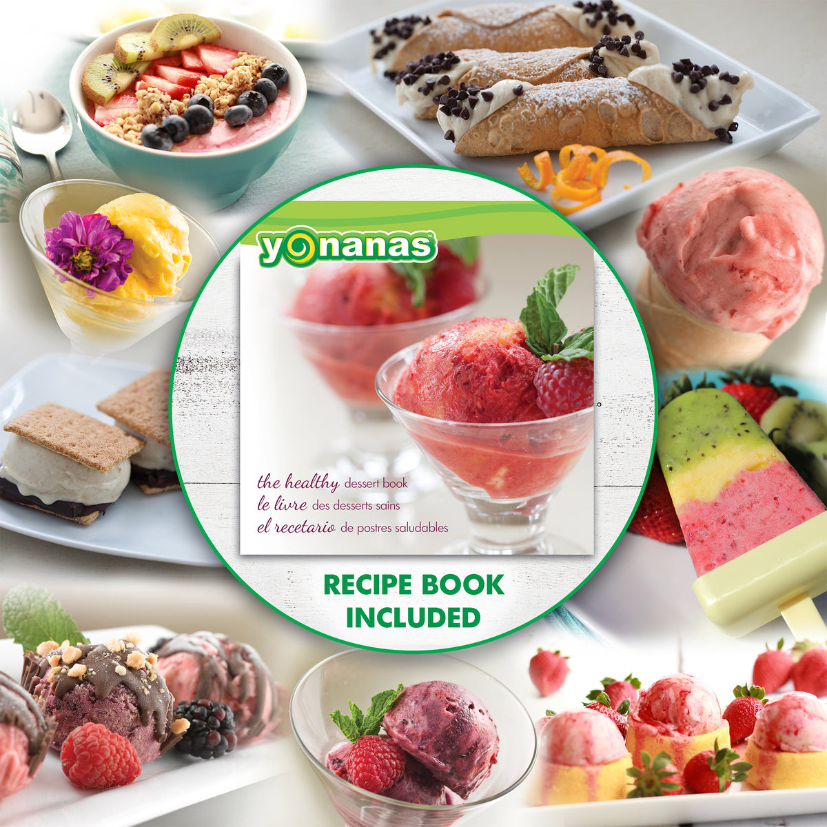 Yonanas Classic avec 36 recettes